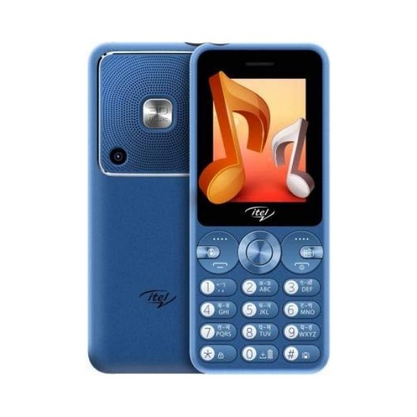 Itel Muzik 400 (it 5092) (Big Speaker Keypad Phone) (Blue)