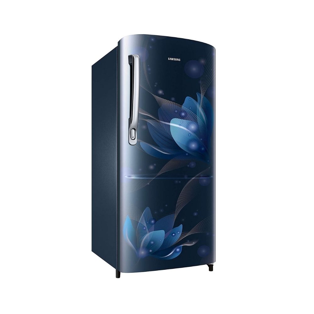 Samsung 192 L 2 Star Direct Cool Single Door Refrigerator (RR20A271BU8/NL, SAFFRON BLUE)