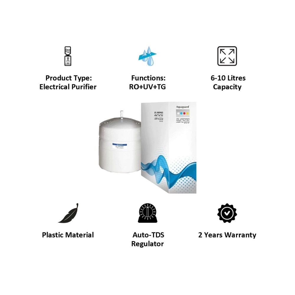 Aquaguard Superb UTC RO+UV+TG Electrical Water Purifier
