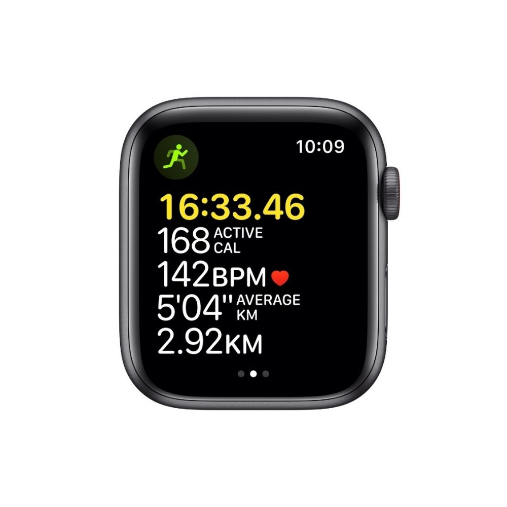 Apple Watch MKT53HN/A Aluminium Case  (Grey Strap, Regular)