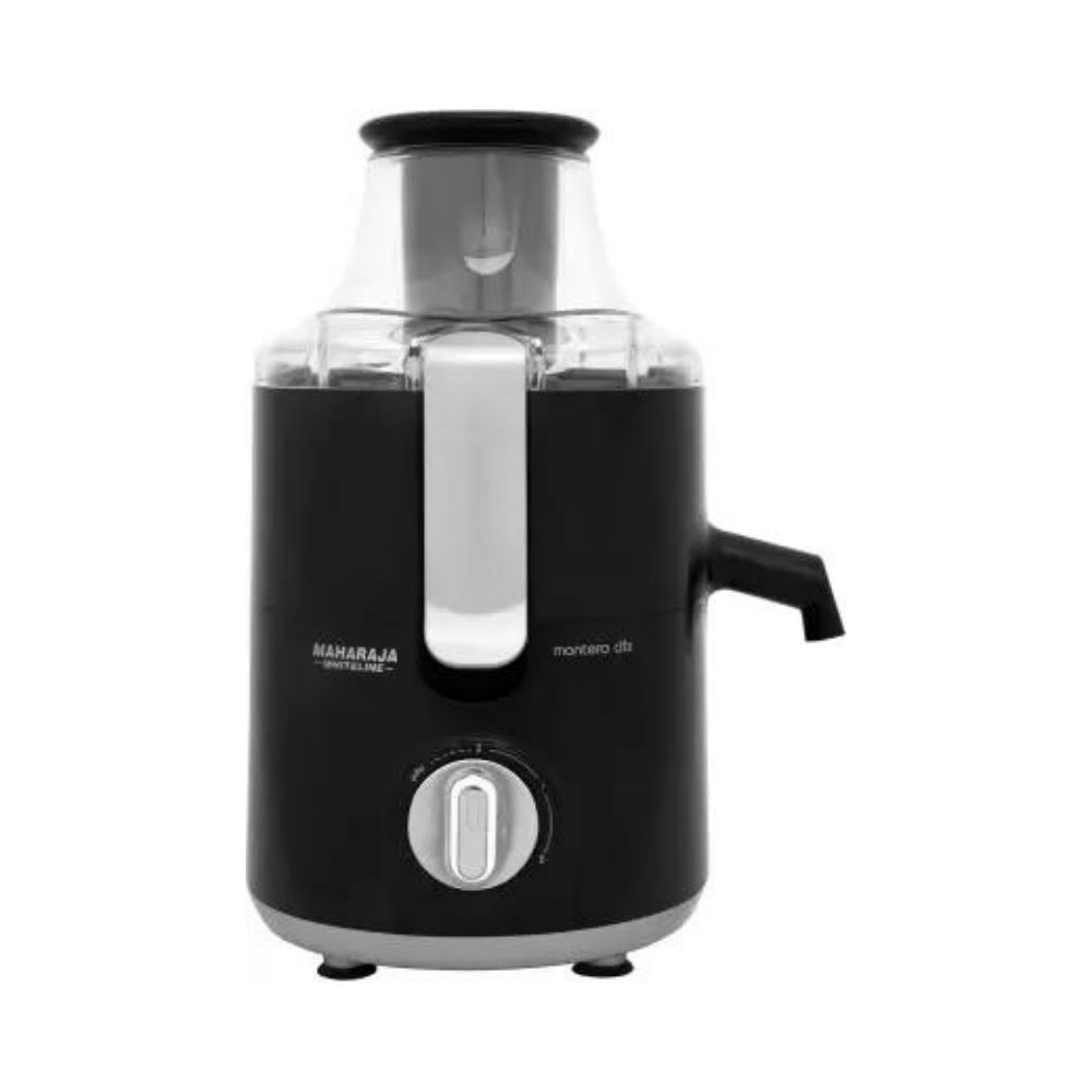 Maharaja Whiteline JX1-159 Montero Dlx 550 W Juicer Mixer Grinder (3 Jars, Black)