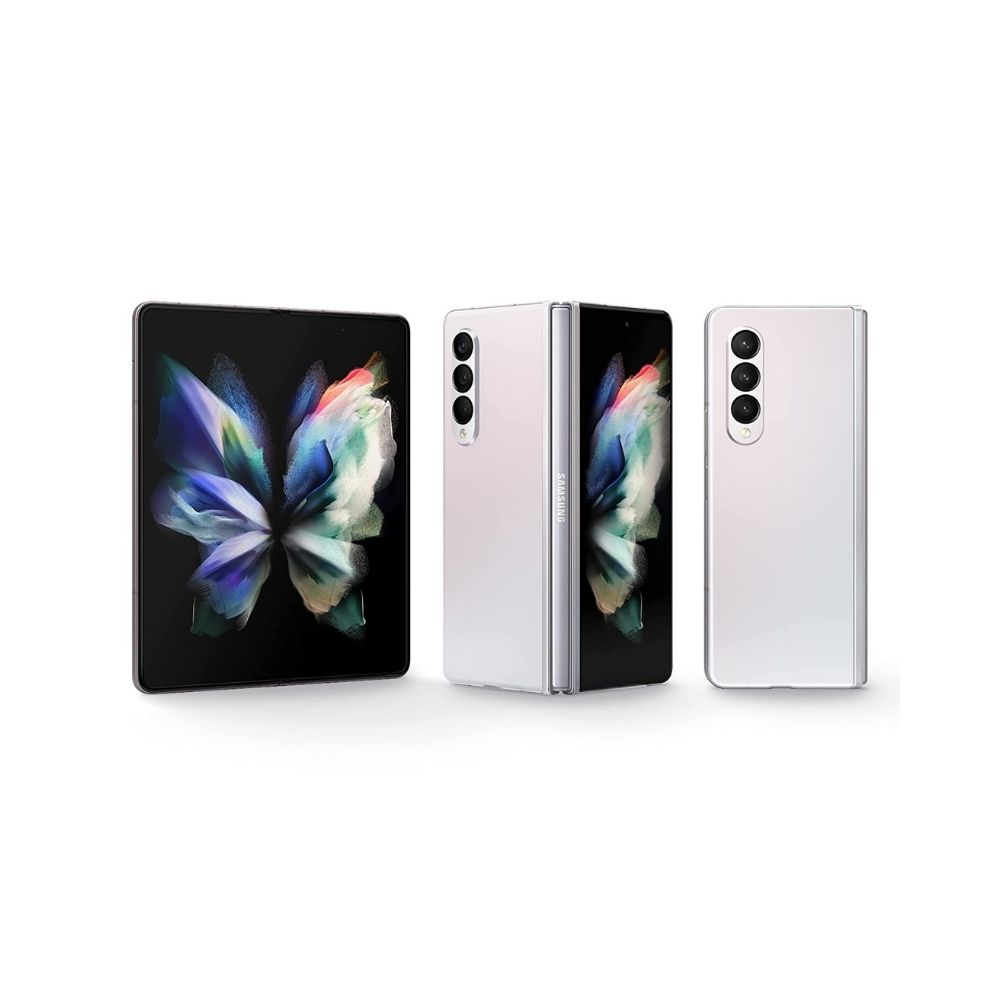 Samsung Galaxy Z Fold3 5G (Phantom Silver, 12GB RAM, 256GB Storage)
