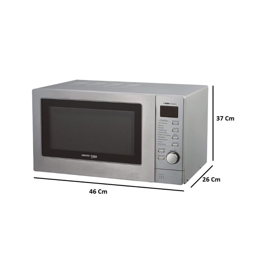Voltas 20 L Convection Microwave Oven (Silver) MC20SD