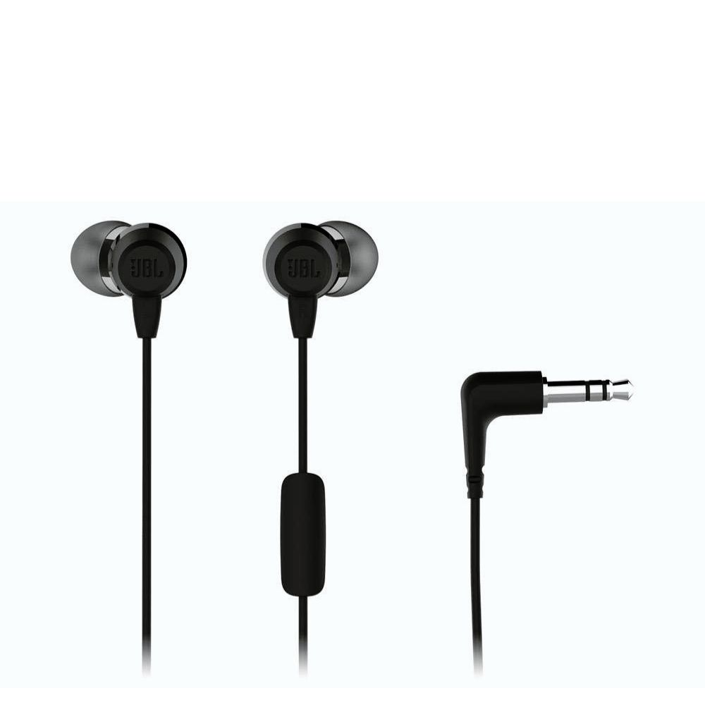 JBL T50HI Wired In Ear Earphone  with Mic (Black)