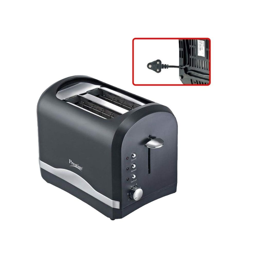Prestige PPTPKB 800 W Pop Up Toaster  (Black)