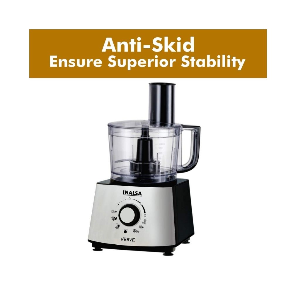 Inalsa Mixer Grinder/Food Processor 800 W- Verve