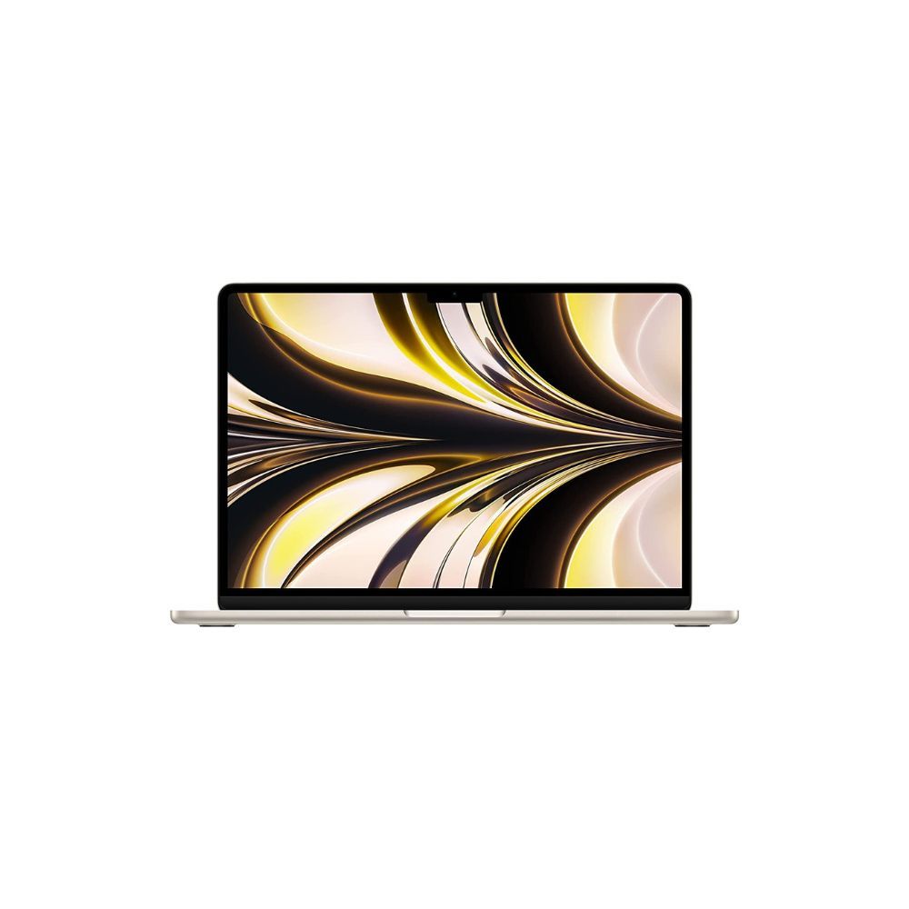 2022 Apple MacBook Air Laptop with M2 chip: 34.46 cm (13.6-inch) Liquid Retina Display, 8GB RAM, 256GB SSD Storage, Backlit Keyboard, 1080p FaceTime HD Camera. Works with iPhone/iPad; Starlight