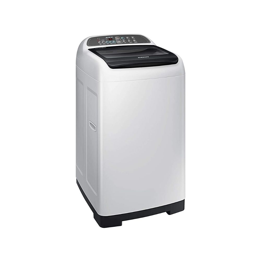 Samsung 6.5 Kg Inverter 3 star Fully-Automatic Top Loading Washing Machine (WA65M4206HV/TL, Light Grey, center jet technology)