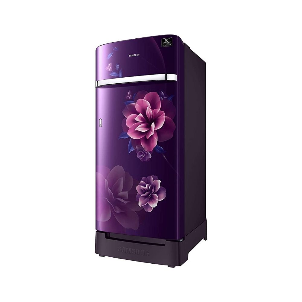 Samsung 198 L 3 Star Inverter Direct-Cool Single Door Refrigerator (RR21T2H2YCR/HL, Camellia Blue)