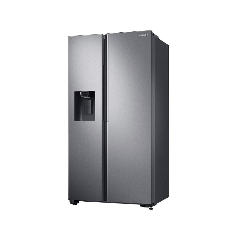 Samsung 676 L Side by Side Refrigerator (RS74R5101SL, Silver)