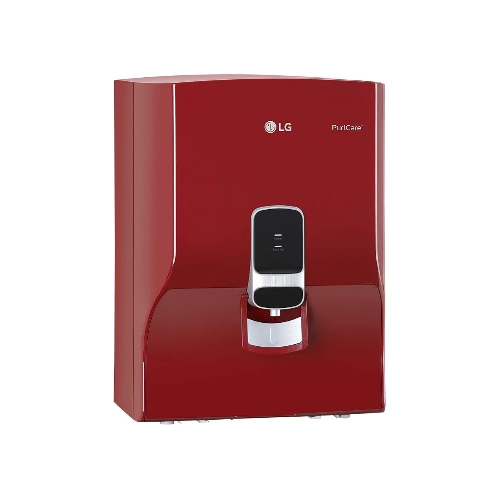 LG WW130NP 8 L RO Water Purifier With Dual Protection Stainless Steel Tank, Wall Mount  (Red)