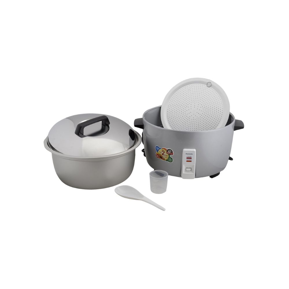Panasonic SR-942DPMS Electric Rice Cooker (Silver, 10-L)