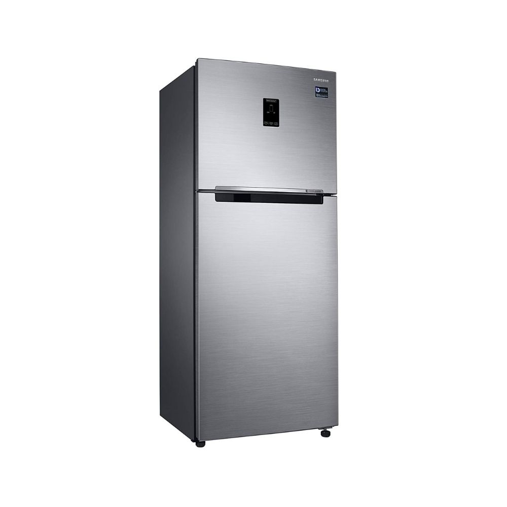Samsung 390 L 3 Star Inverter Frost-Free Double Door Refrigerator (RT39T551ES8/TL, Brown)