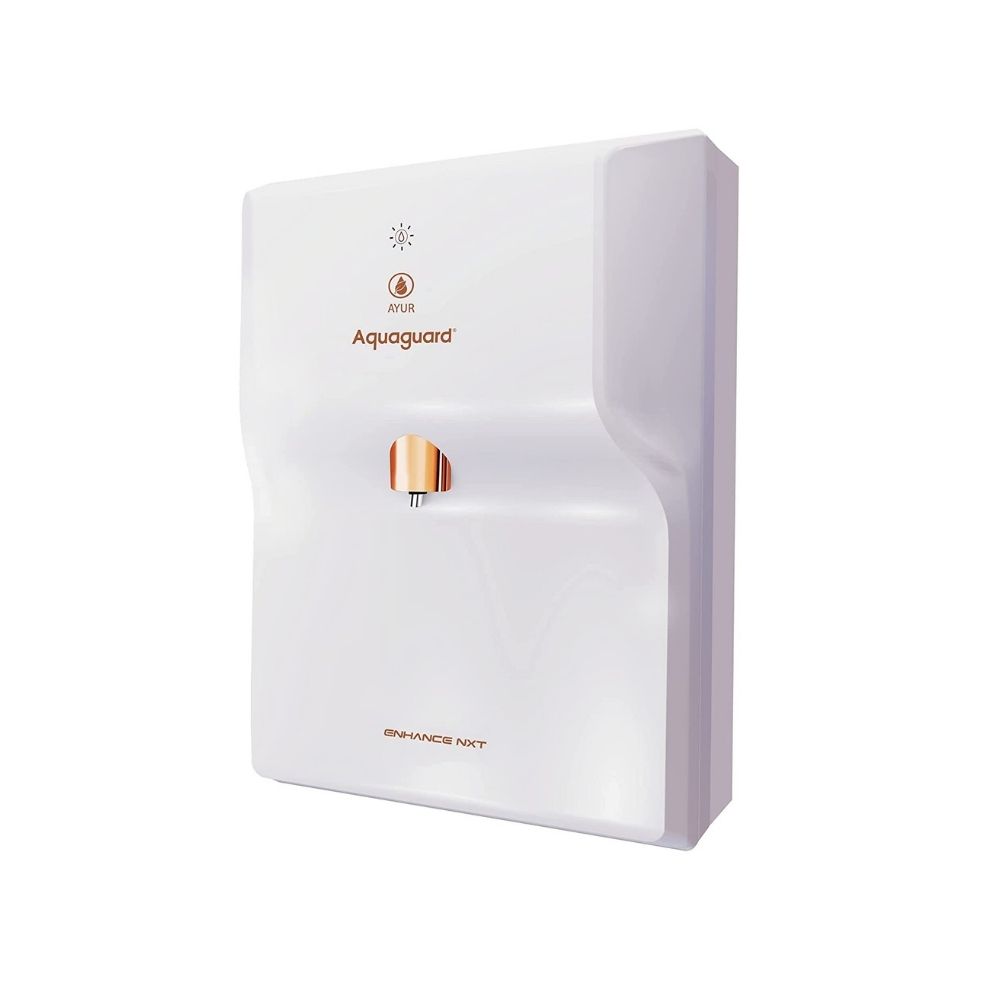 Aquaguard Enhance NXT + AYUR UV Water Purifier (White)