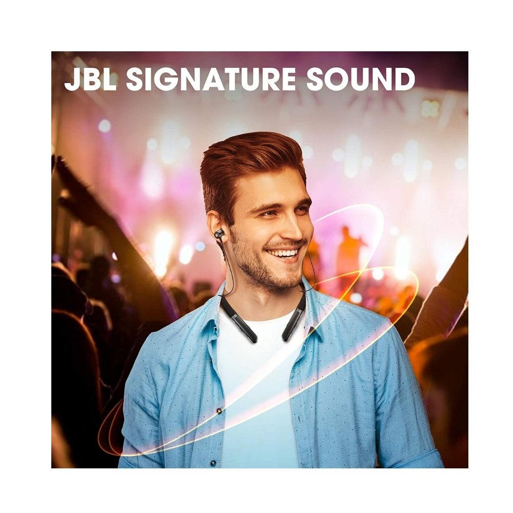 JBL LIVE200BT Bluetooth Wireless in Ear Earphones with Mic (Black)