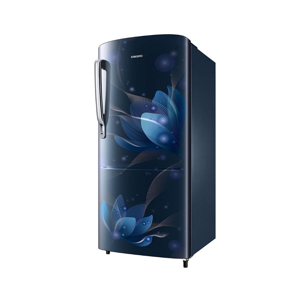 Samsung 192 L 2 Star Direct Cool Single Door Refrigerator (RR20A271BU8/NL, SAFFRON BLUE)