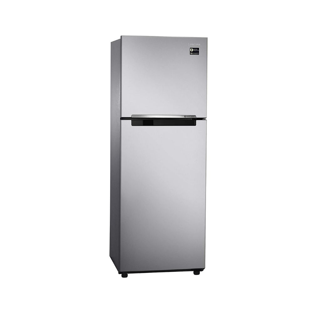 Samsung 253 L 2 Star Inverter Frost-Free Double Door Refrigerator (RT28A3032GS/HL, Gray Silver)
