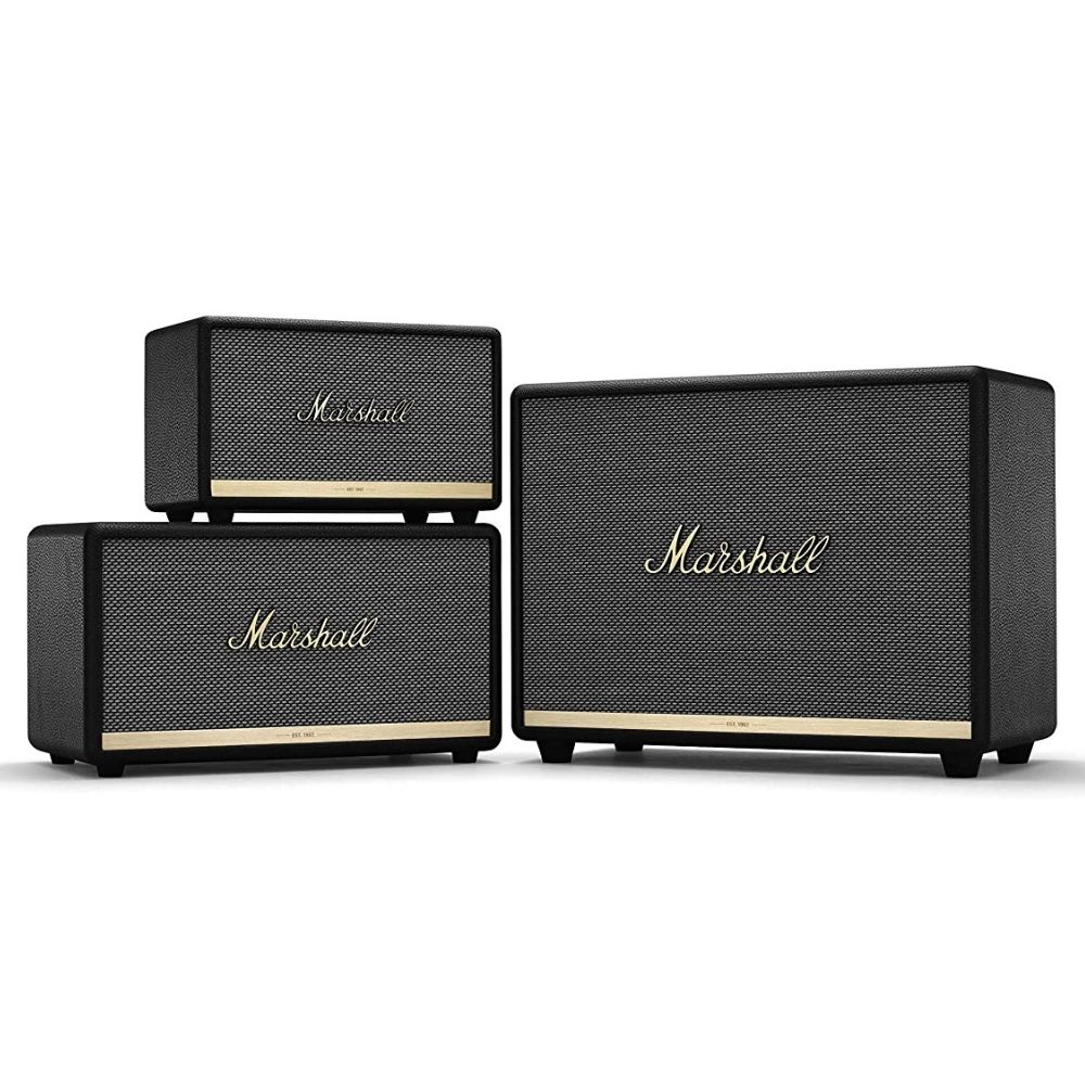 Marshall Woburn II 130 Watt Wireless Bluetooth Portable Speaker (Black)