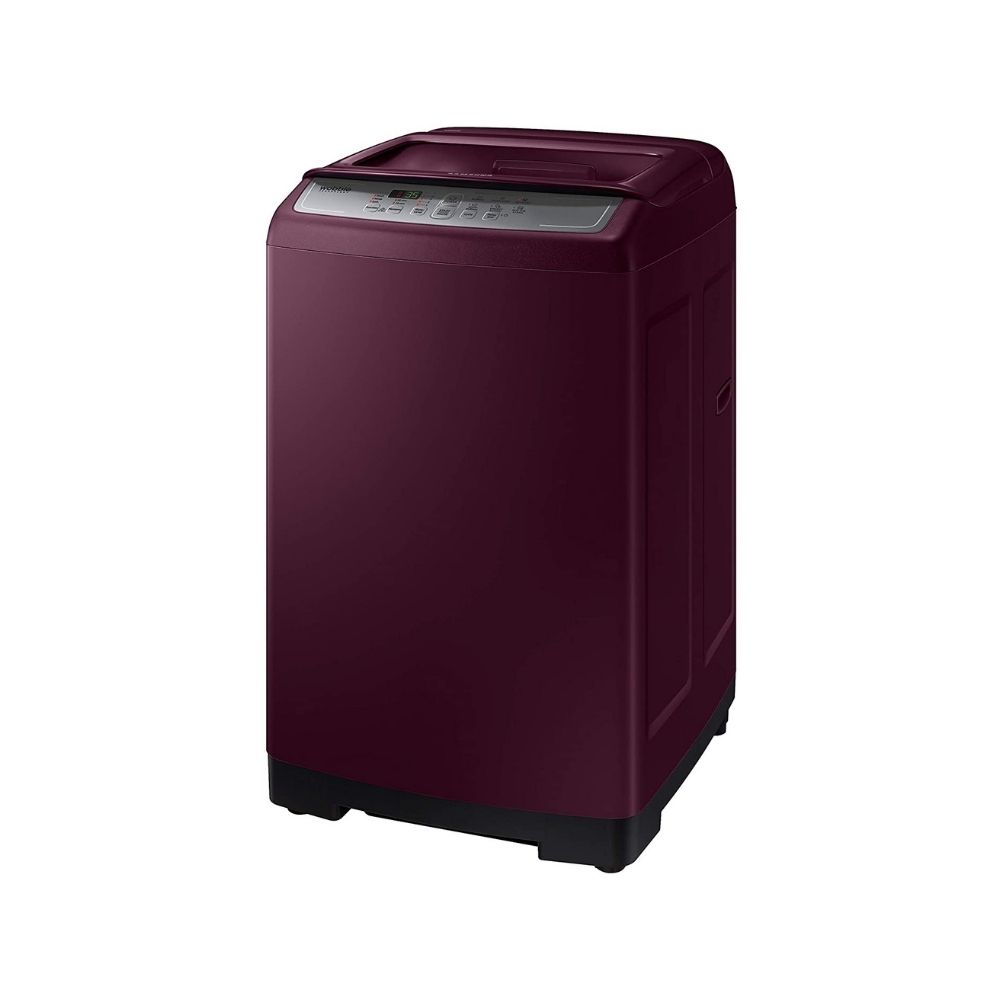Samsung 7.5 Kg Fully-Automatic Top Loading Washing Machine (WA75A4022FF/TL, Plum, Wobble technology)