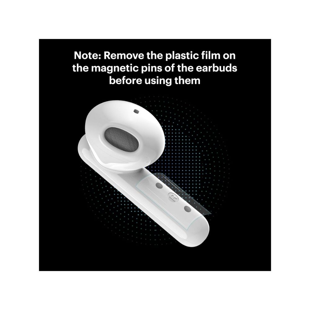 Noise Air Buds Truly Wireless Bluetooth Headset  (Icy White, True Wireless)