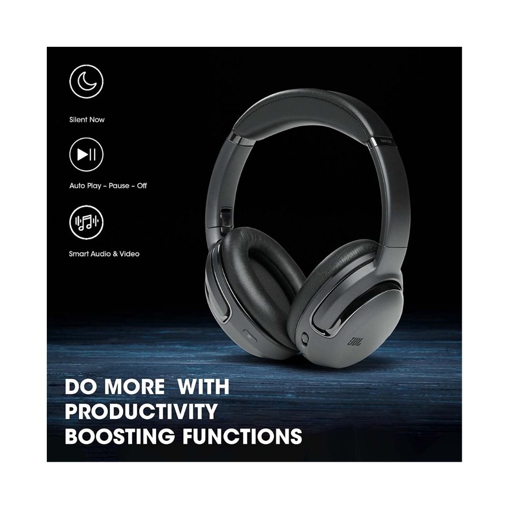 JBL Tour One, True Adaptive Noise Cancellation Bluetooth Wireless Over Ear Headphones