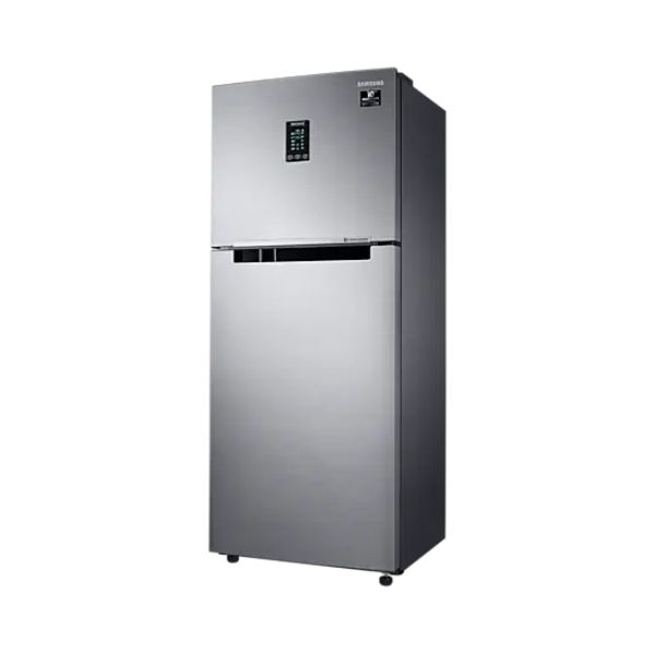 Samsung 324 L 3 Star Inverter Frost-Free Double Door Refrigerator (RT34T4533SL/HL, Real Stainless, Convertible)