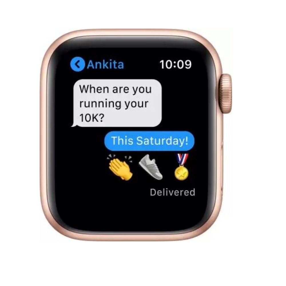 Apple Watch Series 6 GPS + Cellular M06N3HN/A 40 mm Gold Aluminium Case with Pink Sand Sport Band