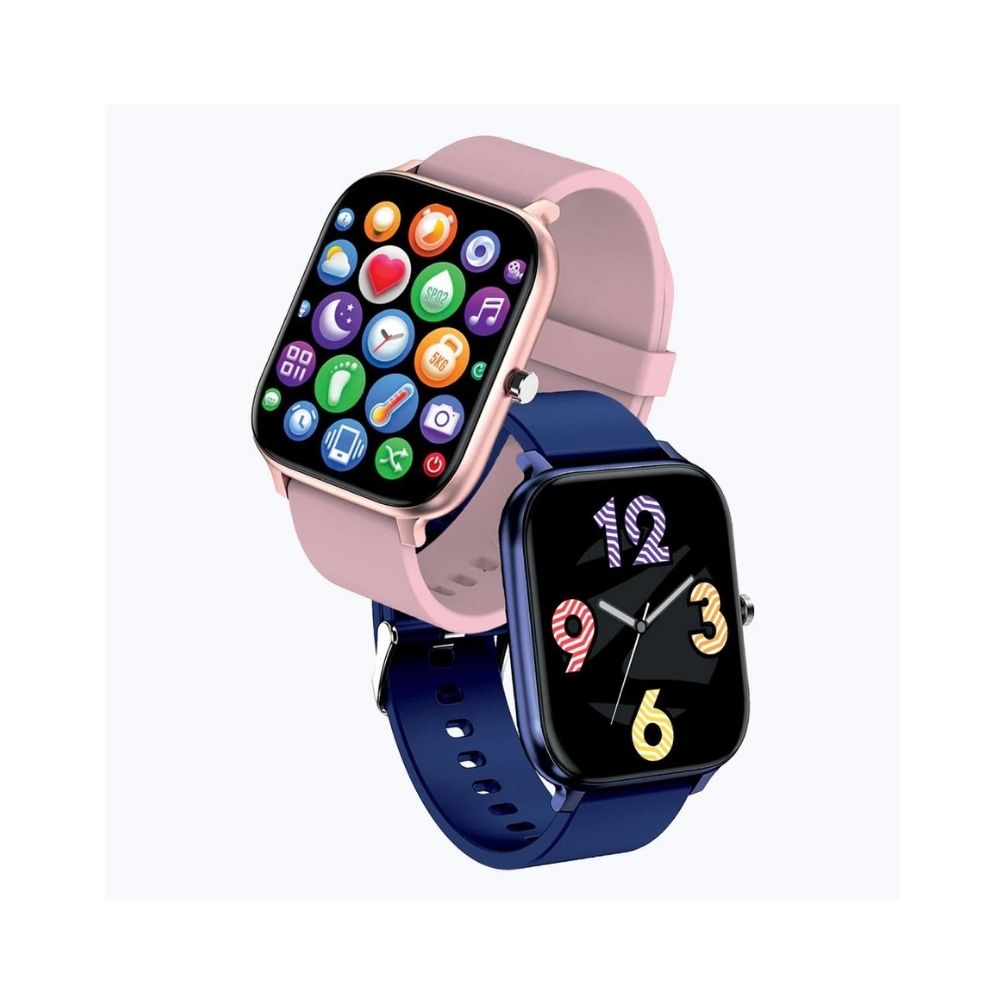 ZEBRONICS FIT80CH SMART FITNESS WATCH ROSE GOLD