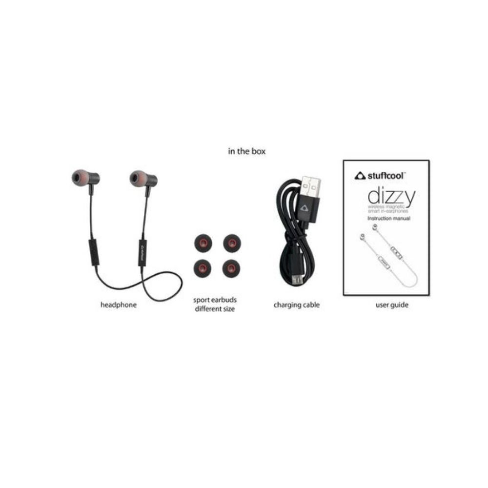 Stuffcool Dizzy Magnetic Wireless Bluetooth 4.1 in-Ear Headphone/Earphone