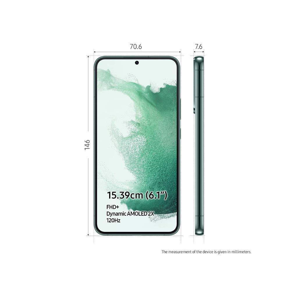 Samsung Galaxy S22 5G Green 8GB 128GB Storage with No Cost EMIAdditional Exchange Offers
