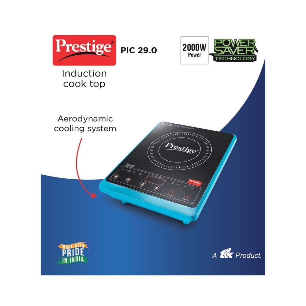 Prestige PIC 29.0 (41959) Induction Cooktop  (Blue, Black, Push Button)