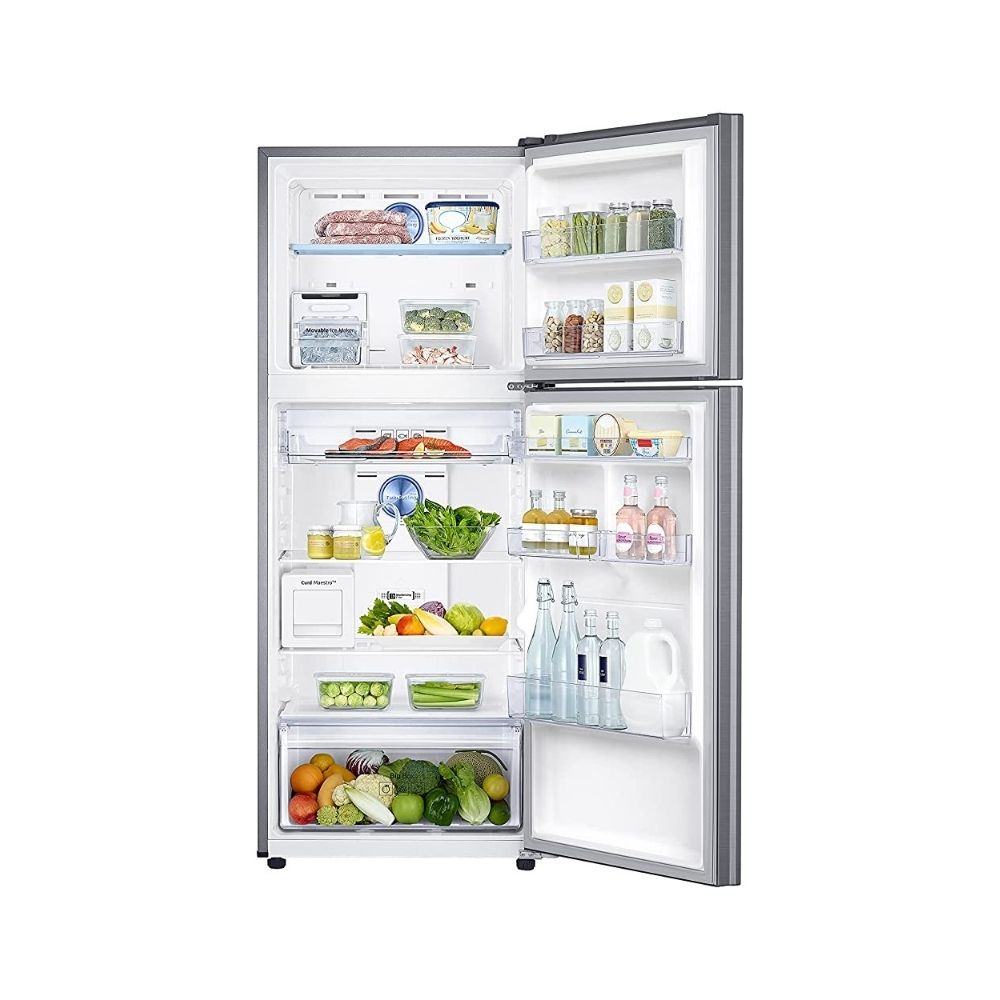 Samsung 386 L 3 Star Inverter Frost Free Double Door Refrigerator(RT39A5C3ESL/TL,EZ CLEAN STEEL)