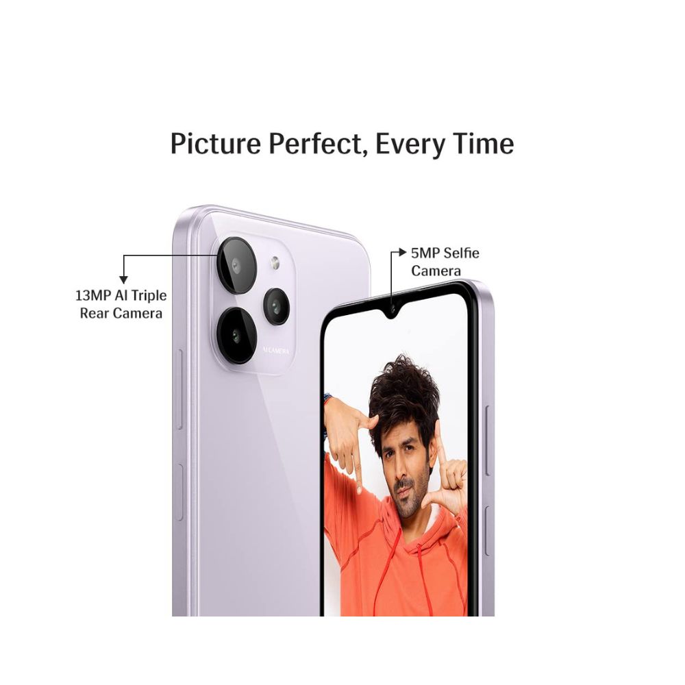 Lava Yuva 2 Pro (Glass Lavender, 4GB RAM, 64GB Storage)