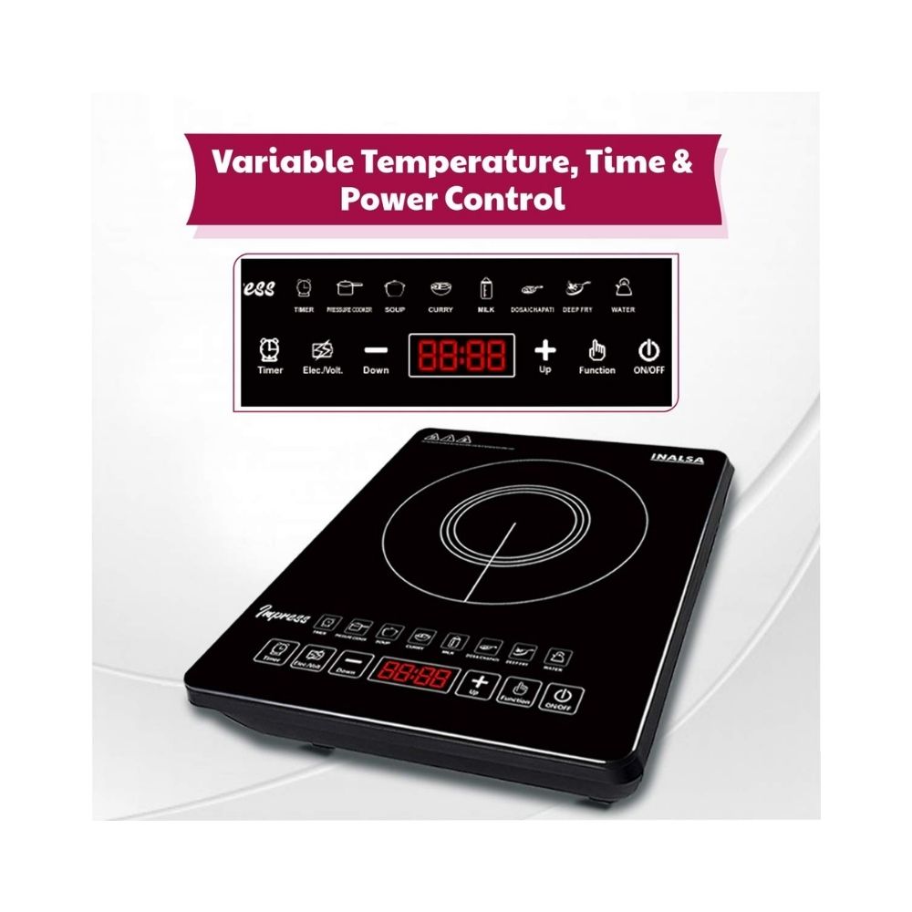 Inalsa Glass-Top Induction Impress - 2100 Watts