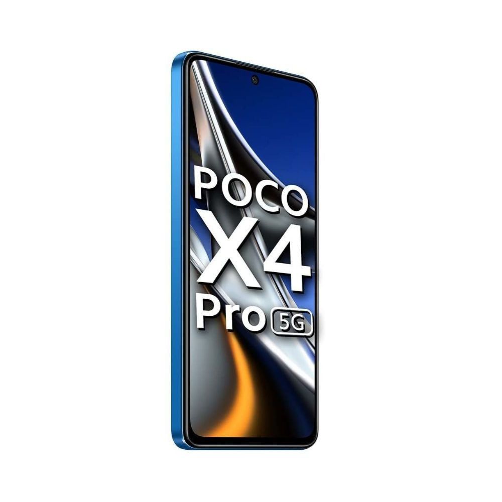 Poco X4 Pro 5G (Laser Blue, 128 GB) (6 GB RAM)