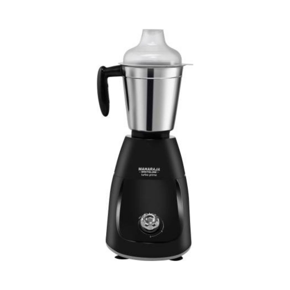 Maharaja Whiteline Classic MX-214 Turbo Prime DLX 500 W Mixer Grinder (Black)