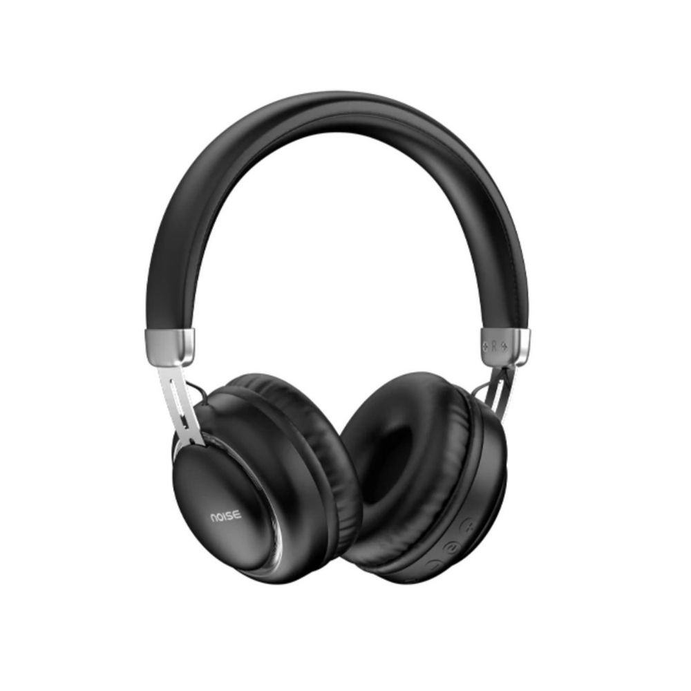 Noise One Wireless Bluetooth Headset  (Soft Black, On the Ear)