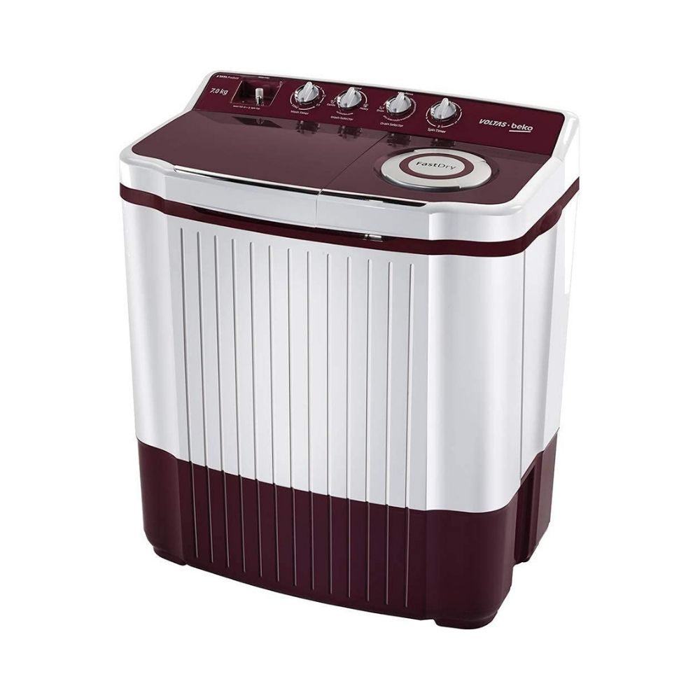 Voltas Beko 7 Kg Semi-Automatic Top Loading Washing Machine (WTT70ALIM)