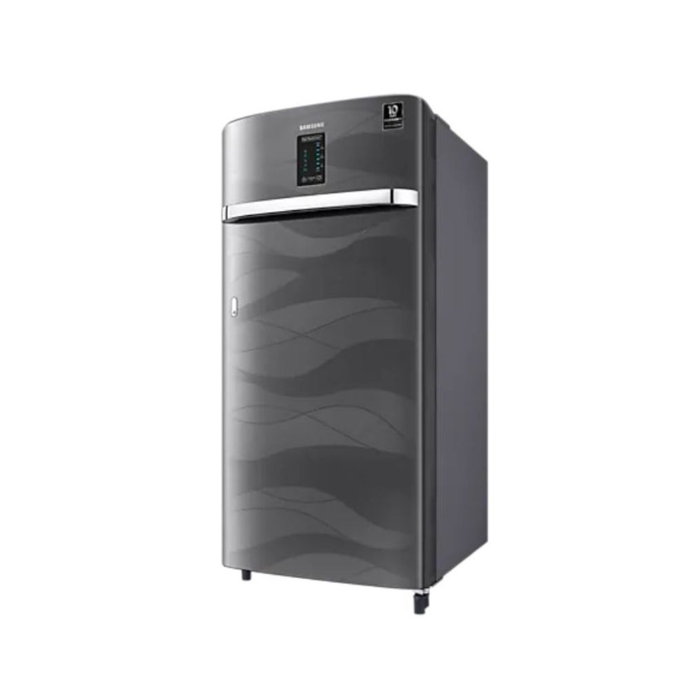 Samsung 198 L 4 Star Direct Cool Single Door Refrigerator Inox Wave (RR21A2E2XNV/HL)