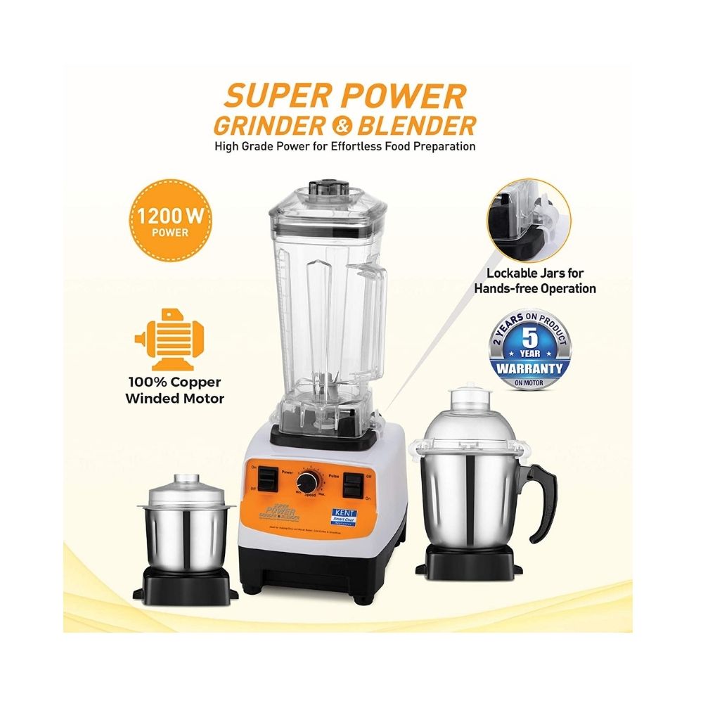 Kent 16083 Super Power Grinder & Blender 1200W