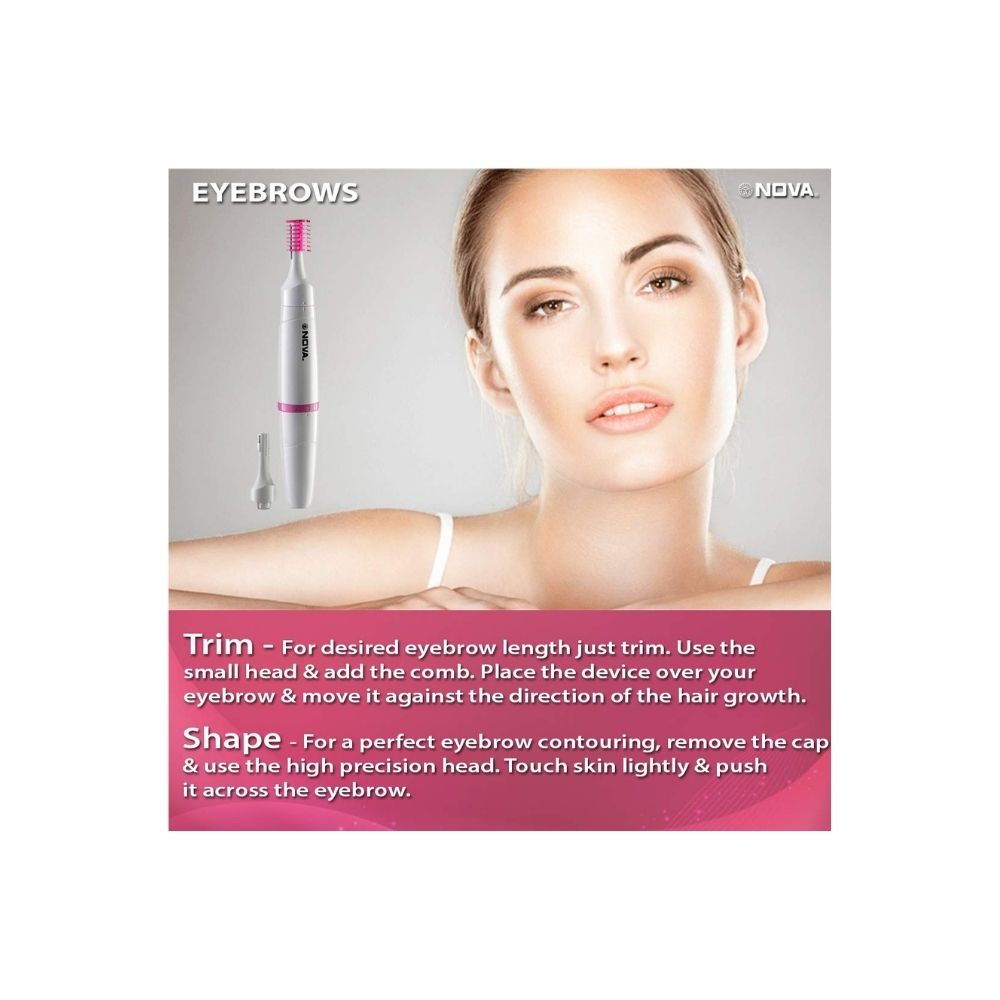 Nova NLS 530 Sensi-Trim Bikini & Facial Trimmer for Women