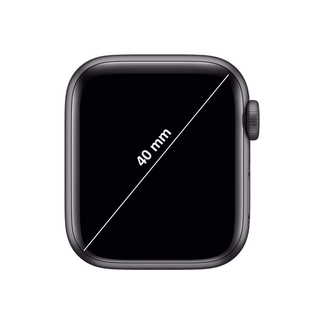 Apple Watch SE GPS MKQ13HN/A 40 mm Aluminium Case (Grey Strap