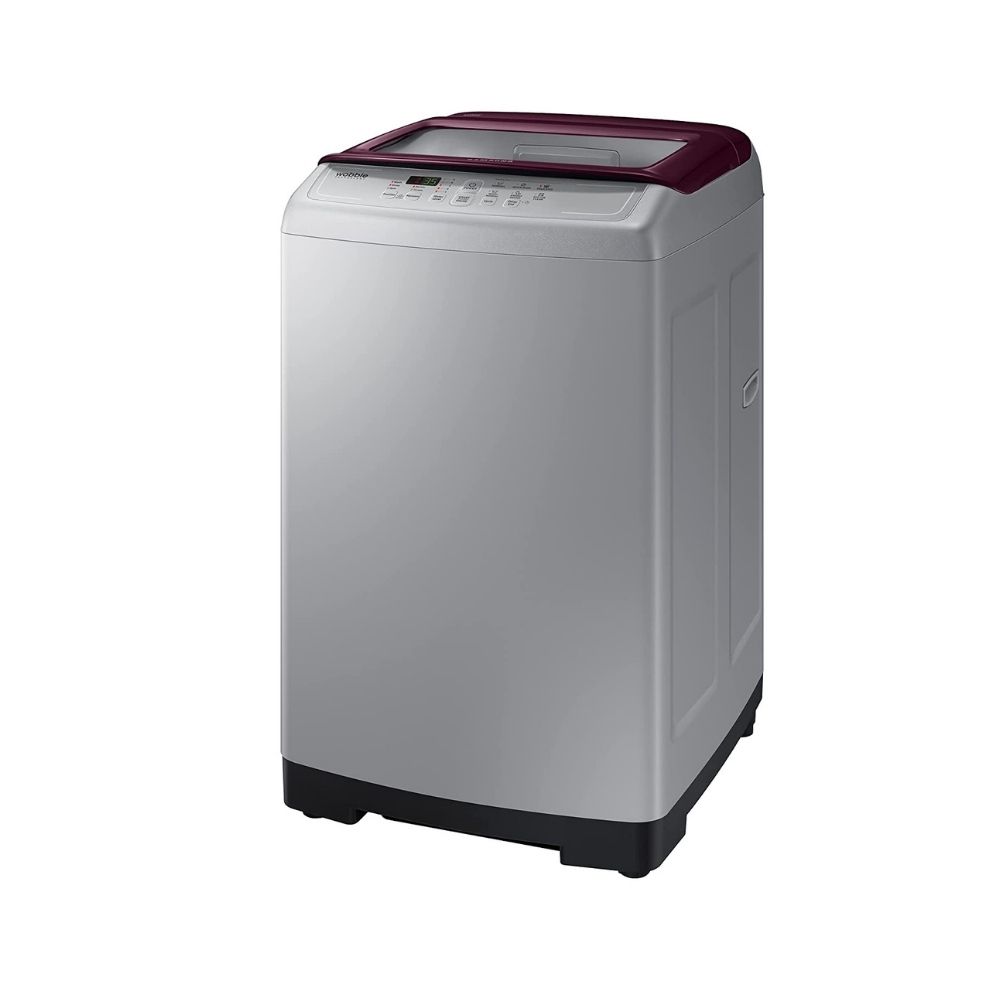 Samsung 6.5 Kg Fully-Automatic Top Loading Washing Machine (WA65A4022FS/TL, Imperial Silver, Wobble technology)