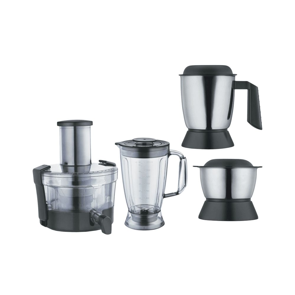 Usha FP 3811 1000 W Food Processor (Black and Silver)