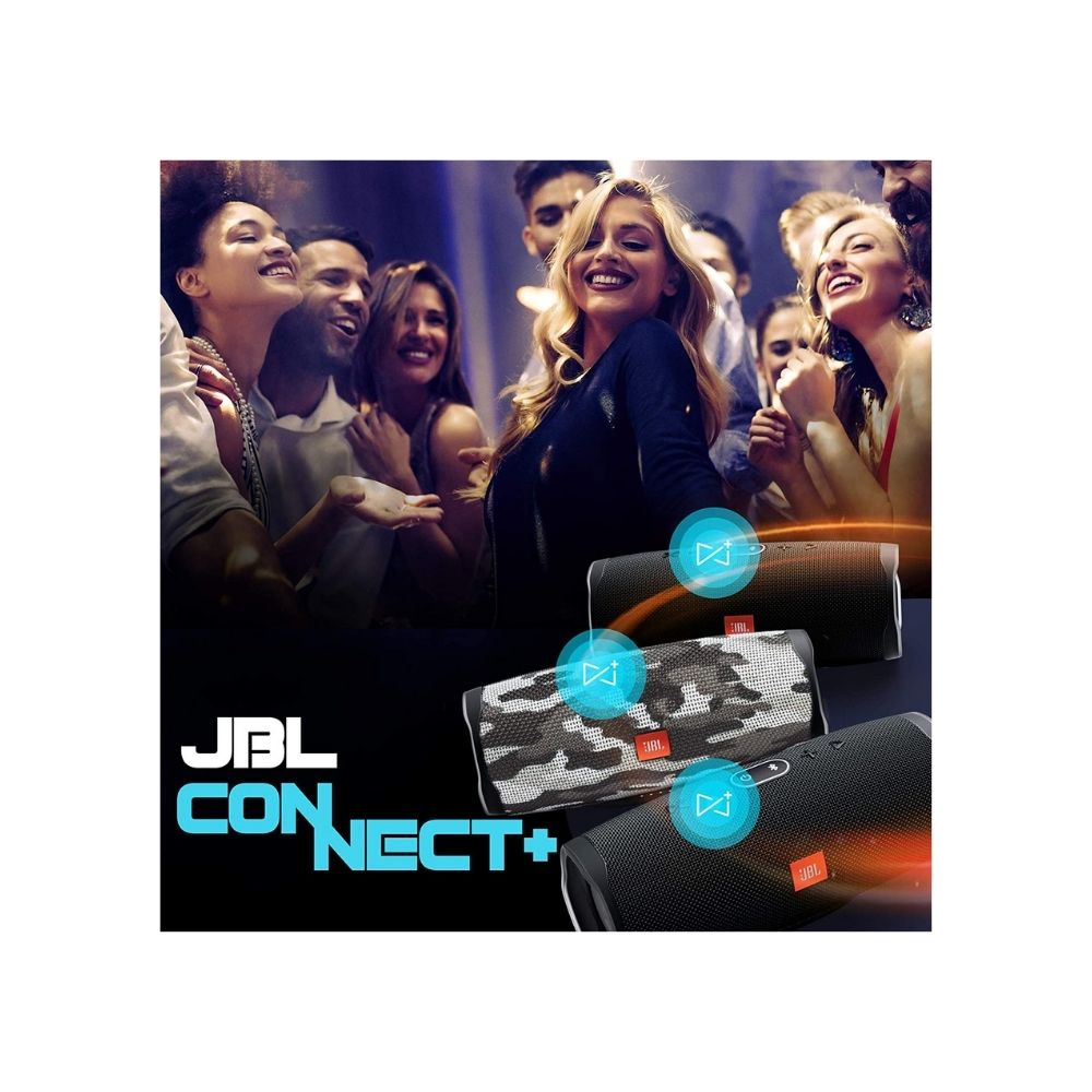 JBL Charge 4 by Harman 30 Watt Wireless Bluetooth Portable Speaker (Camo)