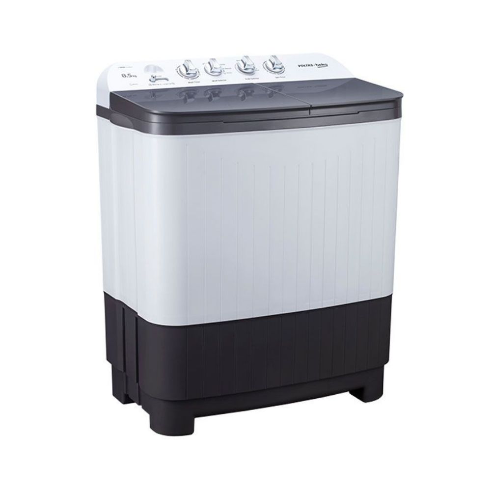 Voltas Beko 8.5 kg 5 Star Semi-Automatic Top Load Washing Machine ( WTT85DGRG, Grey)