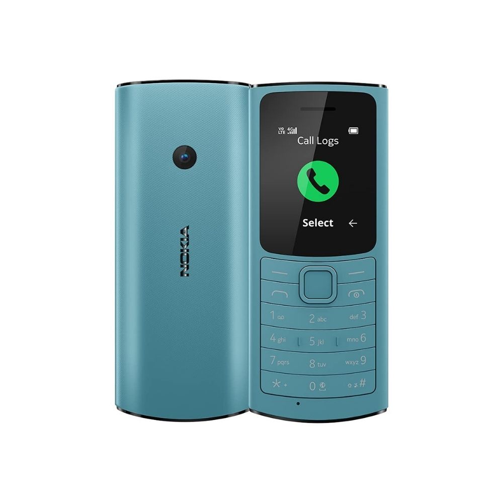 Nokia 110 4G with Volte HD Calls, Up to 32GB External Memory, FM Radio