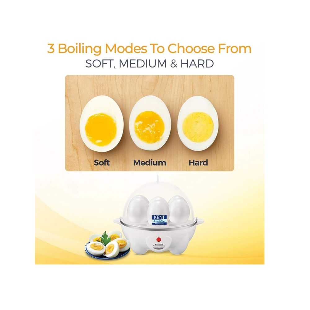 Kent 16053 Egg Boiler-W 360W | Stainless Steel Heating Plate