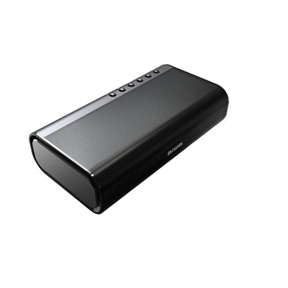 Aiwa SB-X350A Compact high Performance Desk Speaker, Medium (SB-X350A (Black)