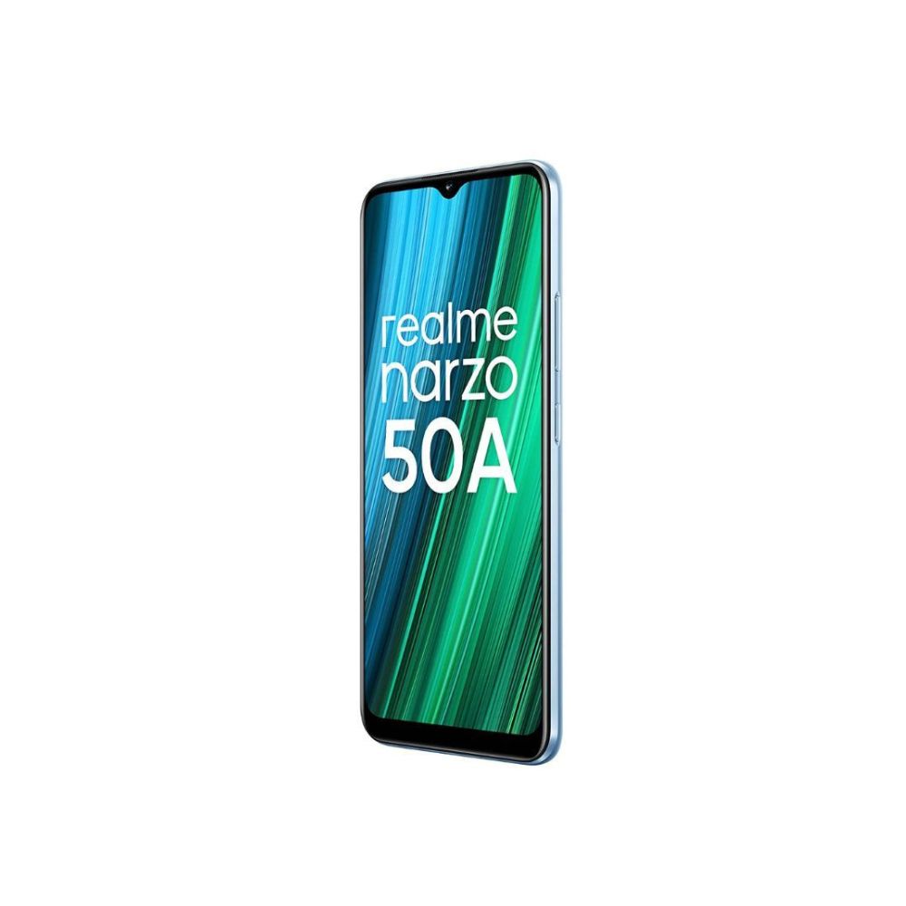 realme narzo 50A (Oxygen Blue , 4GB RAM + 64 GB Storage) Helio G85 Processor | 6000 mAh Battery